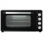 Mini krosnelė Adler AD 6030 — 30 L / 1500 W, mechaninis laikmatis, grilis su sukama ietimi, 230°C, pastatoma, juoda
