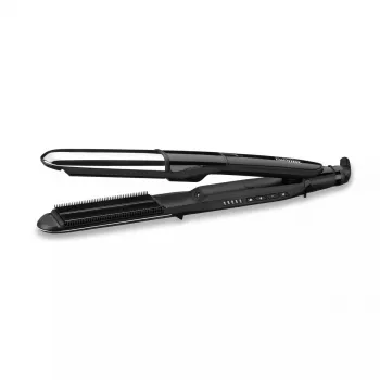 Tiesintuvas BABYLISS ST496E — garo rūko formuotojas, platūs keraminiai padai 39×100 mm, 150–230°C, 67W, 2,5 m besisukantis laidas