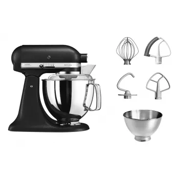 KitchenAid Artisan stalinis maišytuvas 300 W Juodas