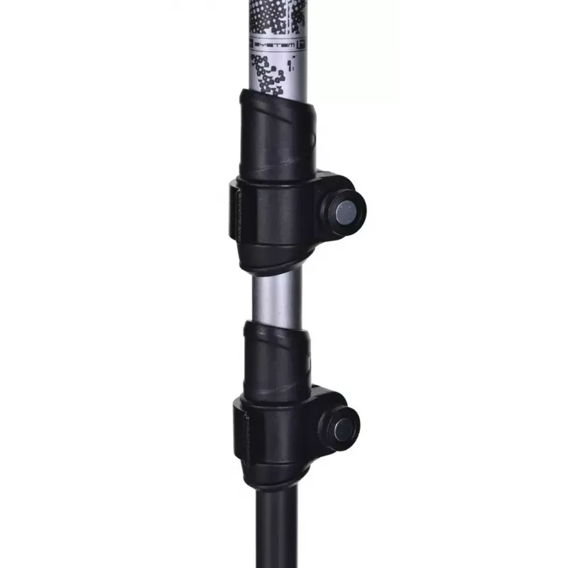 Trekking lazdelės Viking Vario Tour — reguliuojamas ilgis 135 cm, 16 mm, EVA rankenos, 486 g (pora)