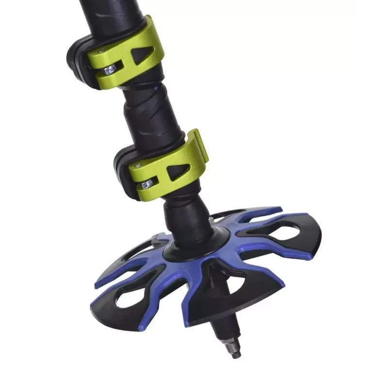 Trekking poles Viking Carbo Lite Juoda Lime, 175 cm, carbon, 610 g