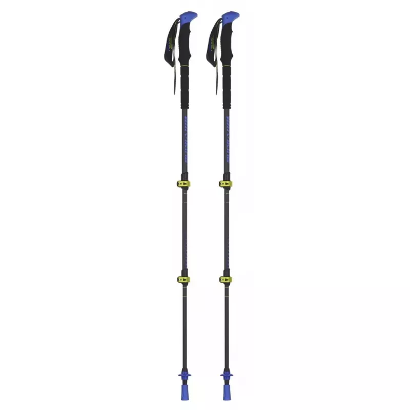 Trekking poles Viking Carbo Lite Juoda Lime, 175 cm, carbon, 610 g