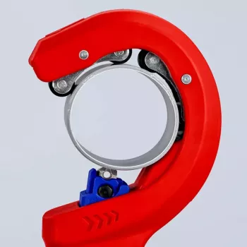 Vamzdžių pjoviklis Knipex 90 23 01 BK plieninė geležtė plastikinė rankena 165 mm