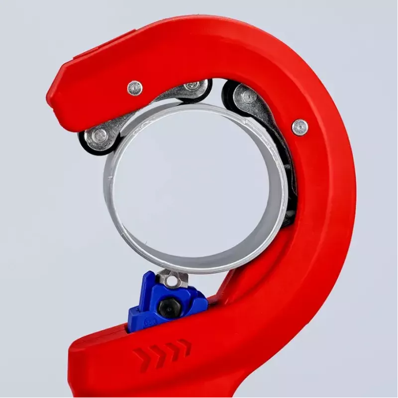 Vamzdžių pjoviklis Knipex 90 23 01 BK plieninė geležtė plastikinė rankena 165 mm