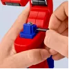 Vamzdžių pjoviklis Knipex 90 23 01 BK plieninė geležtė plastikinė rankena 165 mm