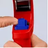 Vamzdžių pjoviklis Knipex 90 23 01 BK plieninė geležtė plastikinė rankena 165 mm