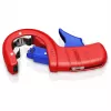 Vamzdžių pjoviklis Knipex 90 23 01 BK plieninė geležtė plastikinė rankena 165 mm