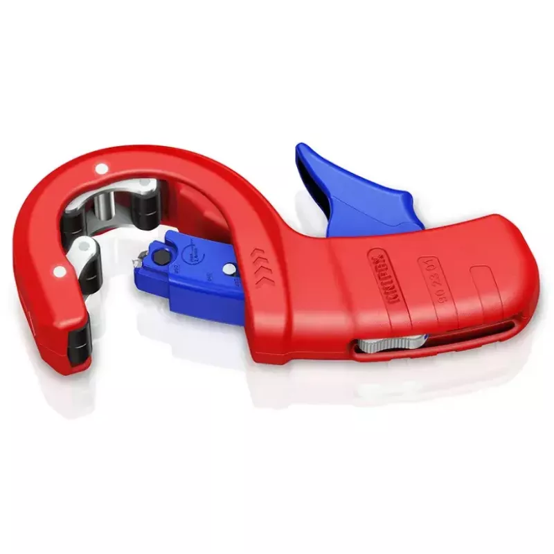Vamzdžių pjoviklis Knipex 90 23 01 BK plieninė geležtė plastikinė rankena 165 mm