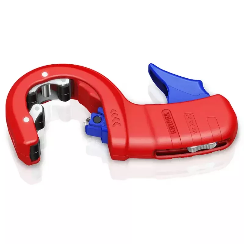 Vamzdžių pjoviklis Knipex 90 23 01 BK plieninė geležtė plastikinė rankena 165 mm