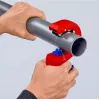 Vamzdžių pjoviklis Knipex 90 23 01 BK plieninė geležtė plastikinė rankena 165 mm