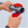 Vamzdžių pjoviklis Knipex 90 23 01 BK plieninė geležtė plastikinė rankena 165 mm