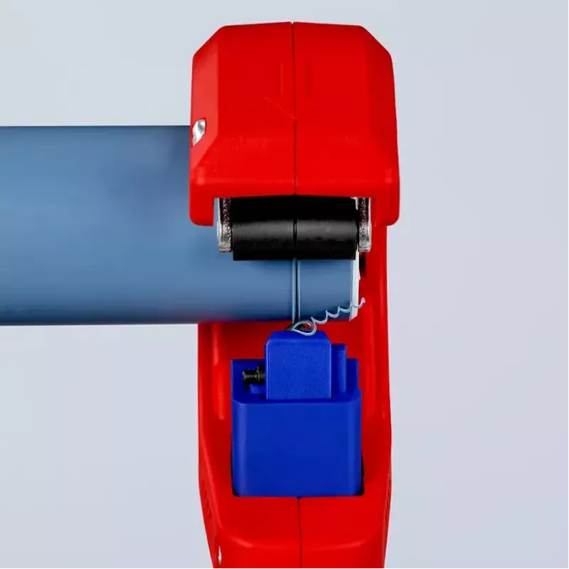Vamzdžių pjoviklis Knipex 90 23 01 BK plieninė geležtė plastikinė rankena 165 mm