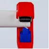 Vamzdžių pjoviklis Knipex 90 23 01 BK plieninė geležtė plastikinė rankena 165 mm