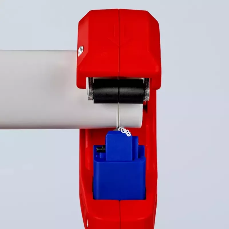 Vamzdžių pjoviklis Knipex 90 23 01 BK plieninė geležtė plastikinė rankena 165 mm