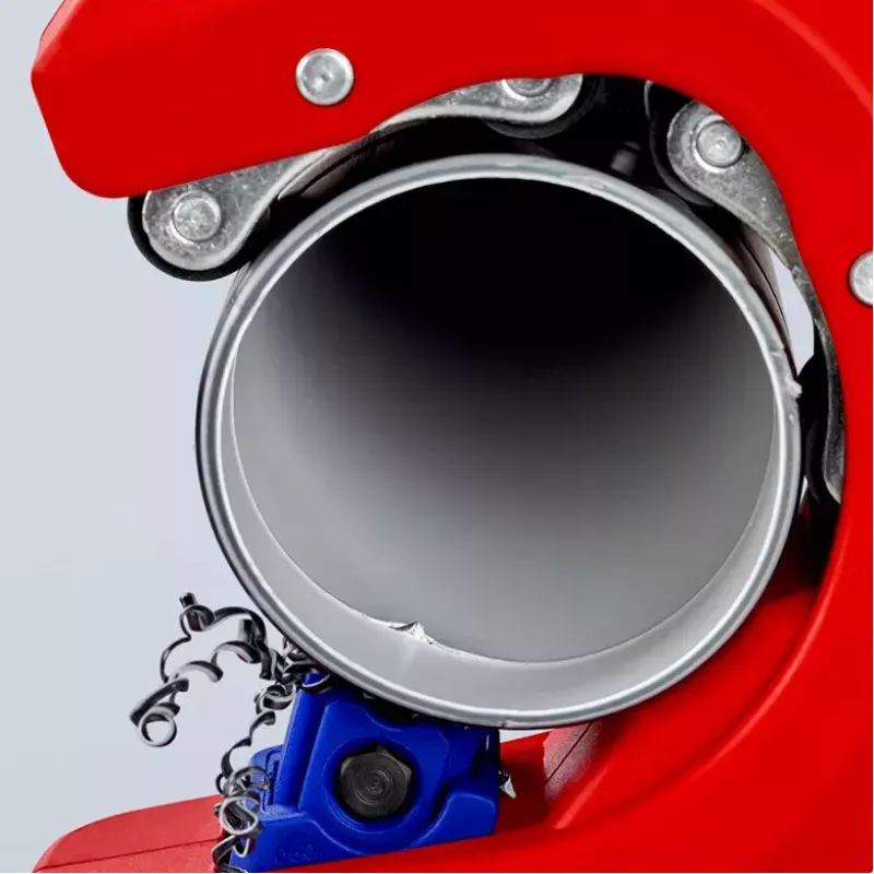 Vamzdžių pjoviklis Knipex 90 23 01 BK plieninė geležtė plastikinė rankena 165 mm