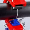 Vamzdžių pjoviklis Knipex 90 23 01 BK plieninė geležtė plastikinė rankena 165 mm