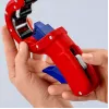 Vamzdžių pjoviklis Knipex 90 23 01 BK plieninė geležtė plastikinė rankena 165 mm