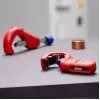 Vamzdžių pjoviklis Knipex 90 23 01 BK plieninė geležtė plastikinė rankena 165 mm