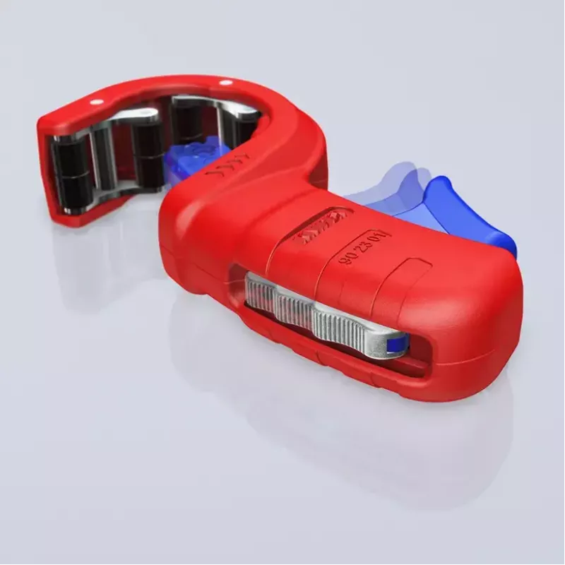 Vamzdžių pjoviklis Knipex 90 23 01 BK plieninė geležtė plastikinė rankena 165 mm