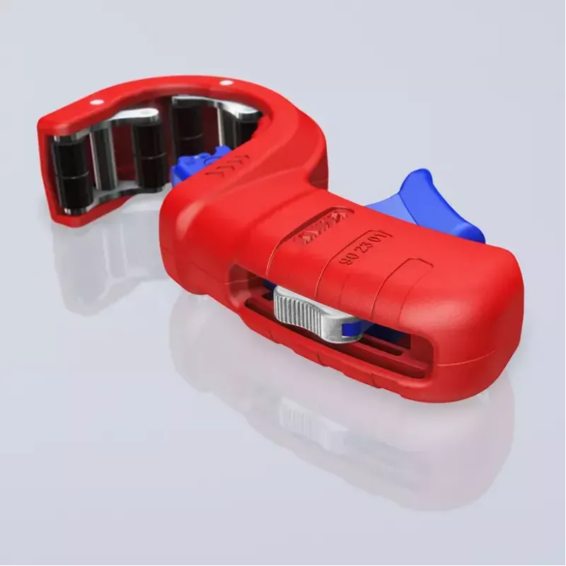 Vamzdžių pjoviklis Knipex 90 23 01 BK plieninė geležtė plastikinė rankena 165 mm