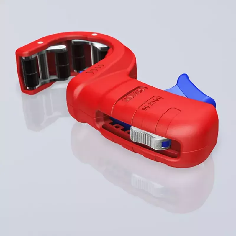 Vamzdžių pjoviklis Knipex 90 23 01 BK plieninė geležtė plastikinė rankena 165 mm