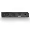 Lindy 2 Port HDMI 2.0 18G Splitter, HDMI, 2x HDMI, 3840 x 2160 pikselių, juoda, metalinė, CE, FCC, RoHS, REACH, California Proposition 65