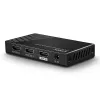 Lindy 2 Port HDMI 2.0 18G Splitter, HDMI, 2x HDMI, 3840 x 2160 pikselių, juoda, metalinė, CE, FCC, RoHS, REACH, California Proposition 65