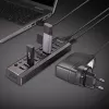 Lindy 10 prievadų USB 3.0 šakotuvas su įjungimo/išjungimo jungikliais