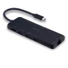 Lindy DST-Mini USB-C nešiojamojo kompiuterio mini dokinė stotelė su 4K palaikymu ir 100 W pralaidžiu įkrovimu