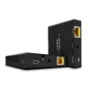 Lindy 50m Cat.6 HDMI 4K60 ir IR ilgintuvas su PoC ir Loop Out