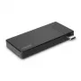 Lindy DST-Micro, USB-C nešiojamojo kompiuterio mikro prijungimo stotelė su 4K palaikymu ir 100 W pralaidiniu įkrovimu