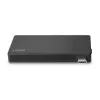 Lindy DST-Micro, USB-C nešiojamojo kompiuterio mikro prijungimo stotelė su 4K palaikymu ir 100 W pralaidiniu įkrovimu