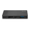 Lindy DST-Micro, USB-C nešiojamojo kompiuterio mikro prijungimo stotelė su 4K palaikymu ir 100 W pralaidiniu įkrovimu