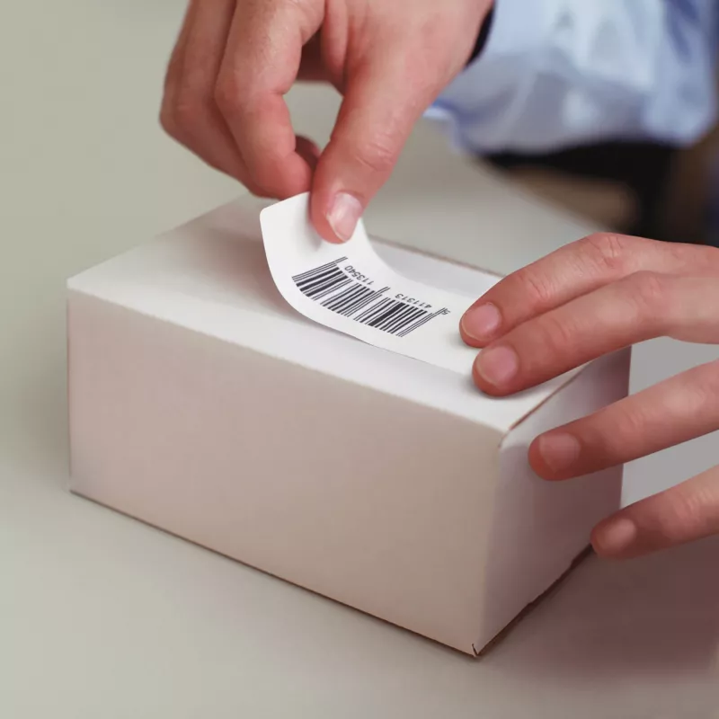 DYMO Authentic LabelWriter daugiafunkciai etikečių lipdukai 32 mm x 57 mm 6 ritinėliai po 1 000 lengvai nulupamų etikečių (6 000 vnt.) Saviklijuojamos LabelWriter etikečių spausdintuvams
