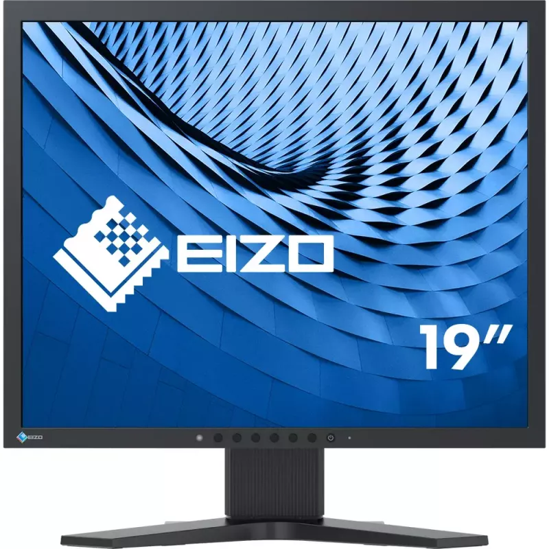 EIZO FlexScan S1934H-BK kompiuterio monitorius 48,3 cm (19 colių) 1280 x 1024 pikselių SXGA LCD juodas