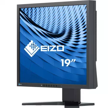 EIZO FlexScan S1934H-BK kompiuterio monitorius 48,3 cm (19 colių) 1280 x 1024 pikselių SXGA LCD juodas