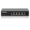 Intellinet 5 prievadų gigabitinis komutatorius su PoE perdavimu, vienas IEEE 802.3bt (PoE++ / 4PPoE) PD PoE prievadas su 95 W galios įvestimi, keturi PSE PoE prievadai, PoE galios biudžetas iki 65 W, IEEE 802.3at/af atitinkantis išėjimas, stalinis, su galimybe tvirtinti prie sienos