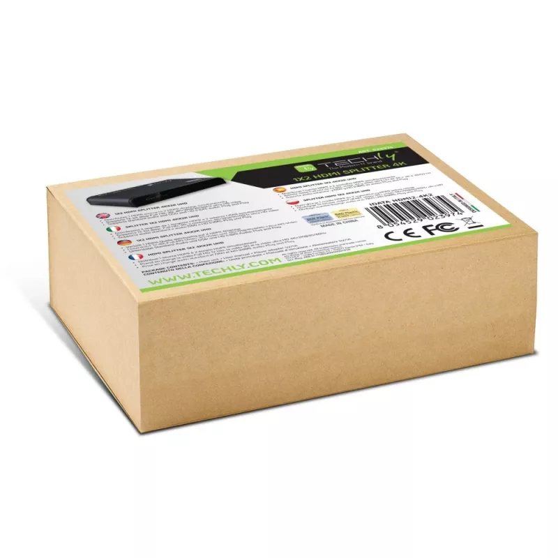 Techly IDATA HDMI2-4K2 vaizdo skirstytuvas HDMI 2x HDMI