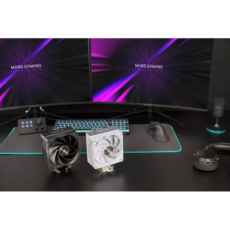 Mars Gaming MCPU-X4 procesoriaus oro aušintuvas 12 cm juodas 1 vnt.