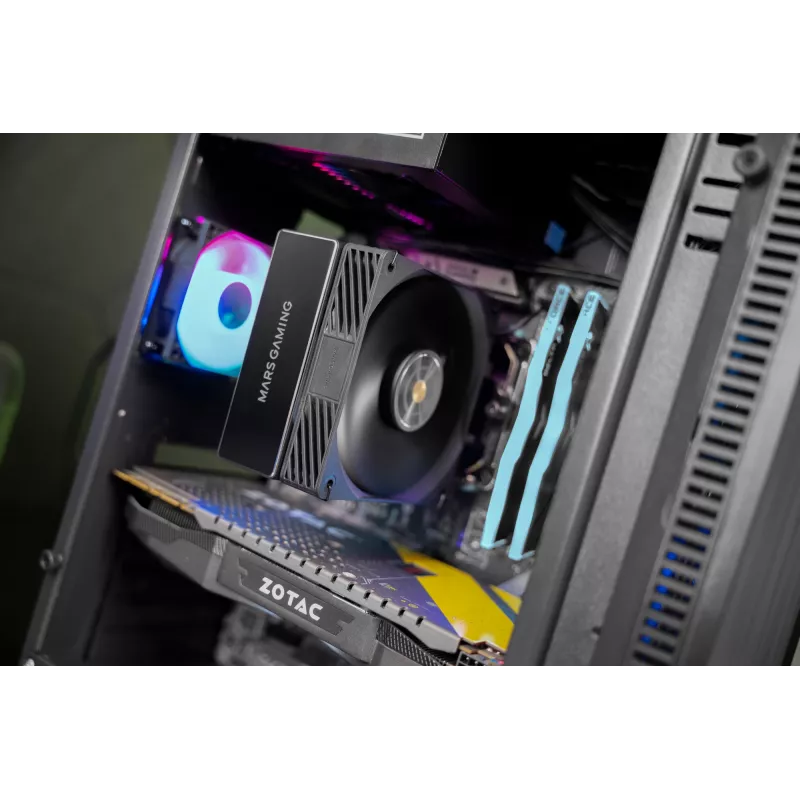 Mars Gaming MCPU-X4 procesoriaus oro aušintuvas 12 cm juodas 1 vnt.