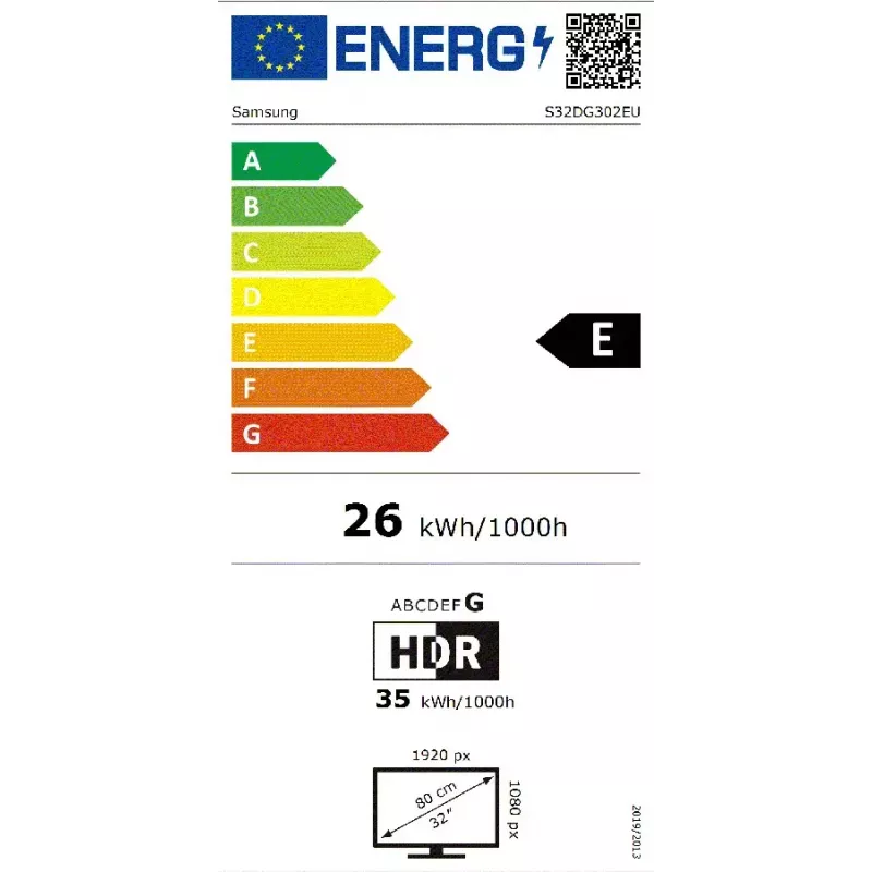 Samsung LS32DG302EUXEN kompiuterio monitorius 81,3 cm (32 colių) 1920 x 1080 pikselių Full HD LCD juodas