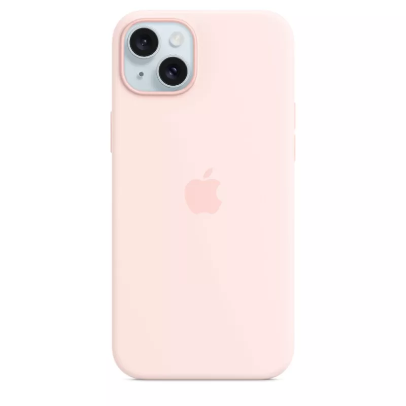 APPLE Apple Silicone Case with MagSafe iPhone 15 Plus Light Pink