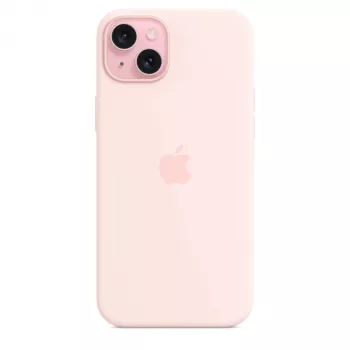 APPLE Apple Silicone Case with MagSafe iPhone 15 Plus Light Pink