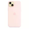 APPLE Apple Silicone Case with MagSafe iPhone 15 Plus Light Pink