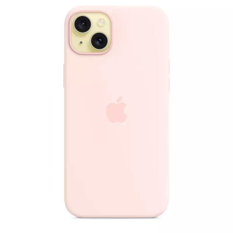APPLE Apple Silicone Case with MagSafe iPhone 15 Plus Light Pink