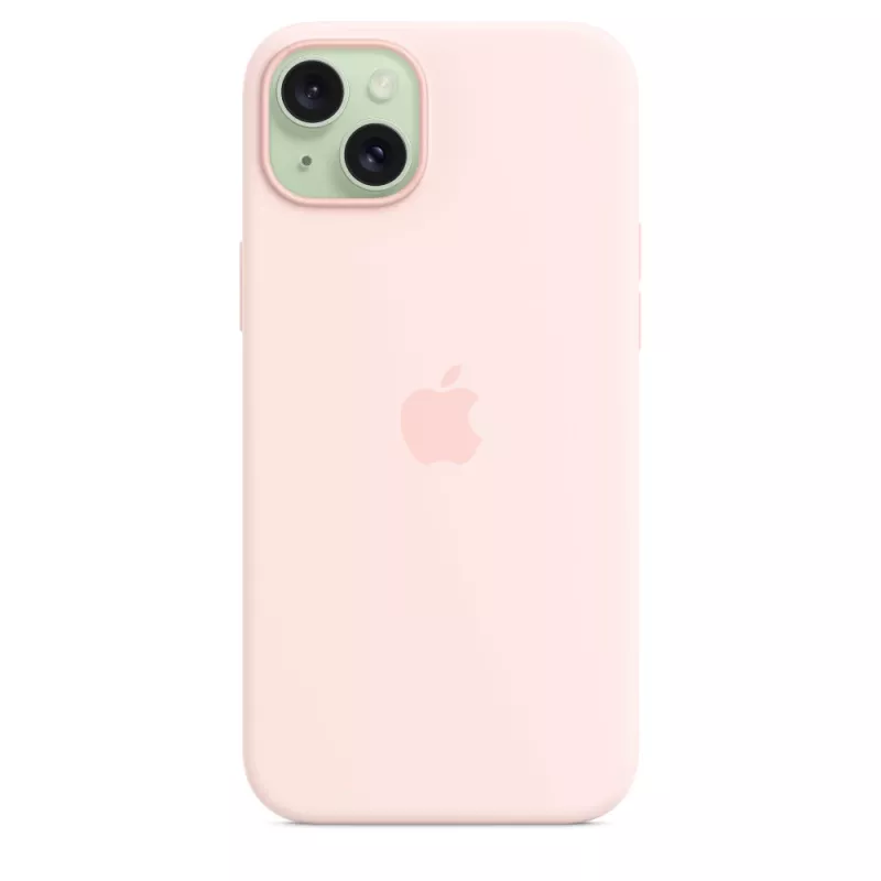 APPLE Apple Silicone Case with MagSafe iPhone 15 Plus Light Pink