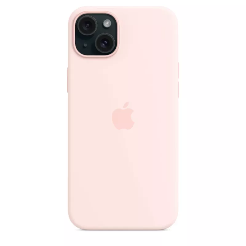 APPLE Apple Silicone Case with MagSafe iPhone 15 Plus Light Pink