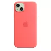 APPLE Apple silikoninis dėklas su MagSafe iPhone 15 Plus Guava