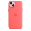 APPLE Apple silikoninis dėklas su MagSafe iPhone 15 Plus Guava