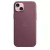 APPLE Apple FineWoven dėklas su MagSafe, skirtas iPhone 15 Plus, Mulberry